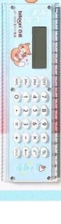 Creative Thin Digital Calculator Ruler