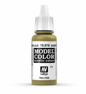 Dark Yellow 17ml - Model Colour