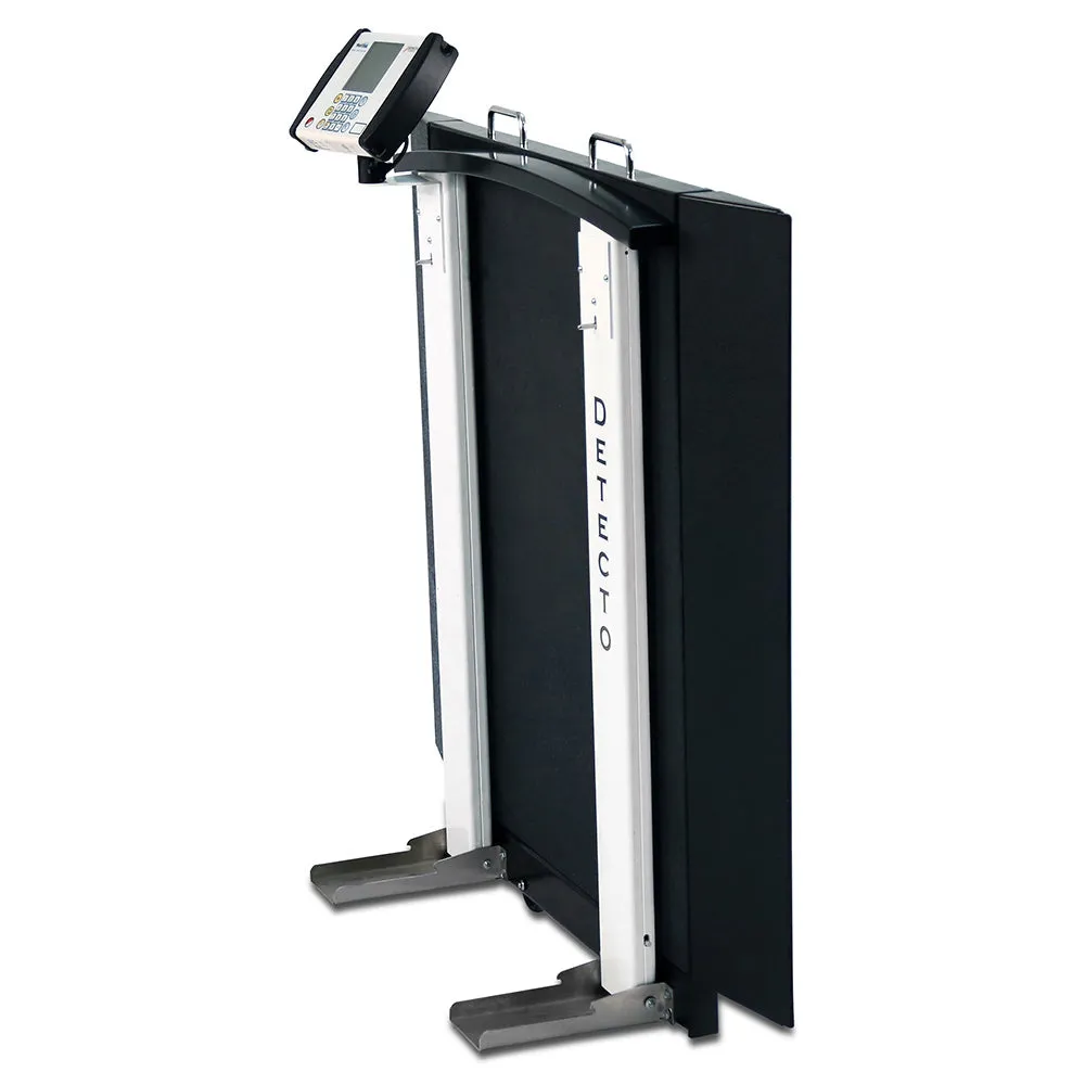 Detecto Portable Wheelchair Scale with Handrail