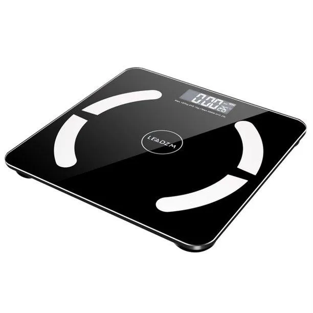 Digital Bathroom Wireless Fat Smart BMI Body Composition Analyzer Health Monitor Sync Data
