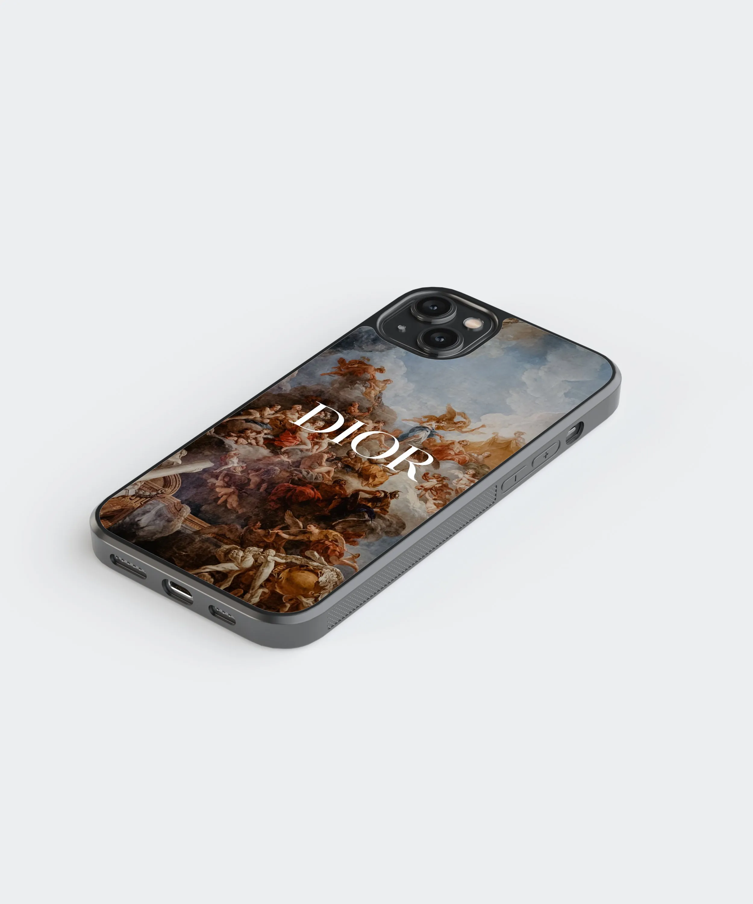 Dior Vintage Glass Phone Case Cover