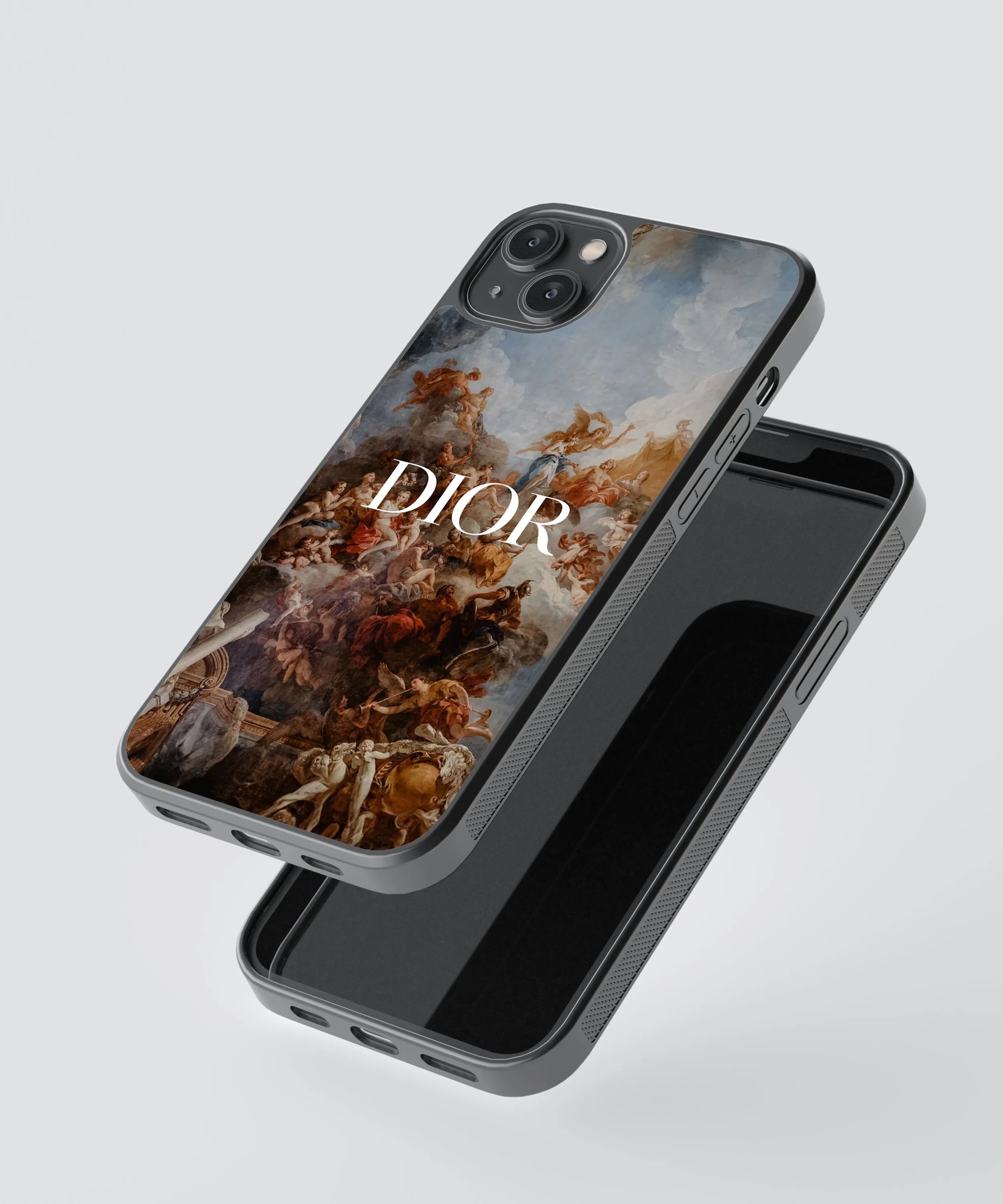 Dior Vintage Glass Phone Case Cover
