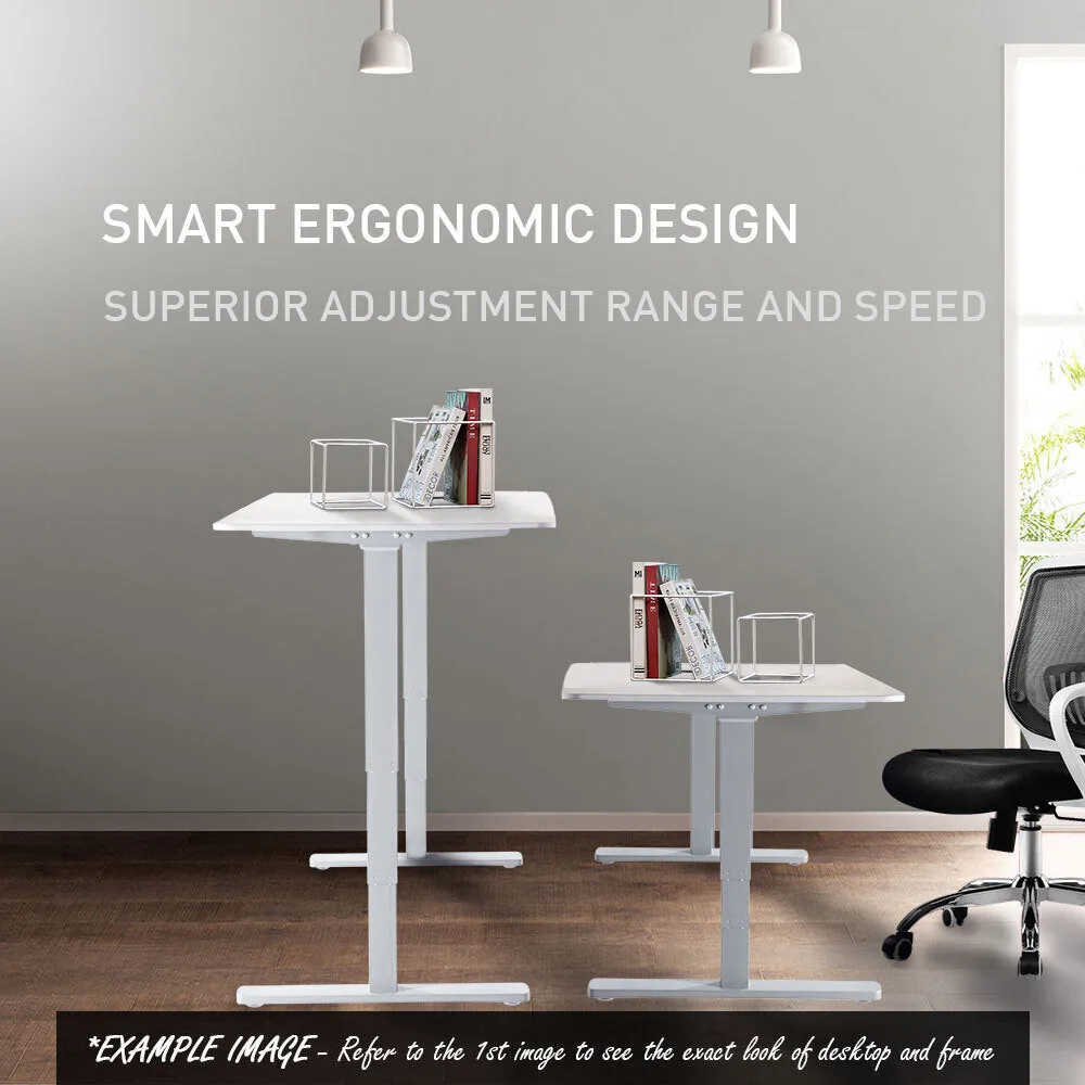 Dual Motor Height Adjustable Desk, 150x70cm, 120kg Load - FORTIA