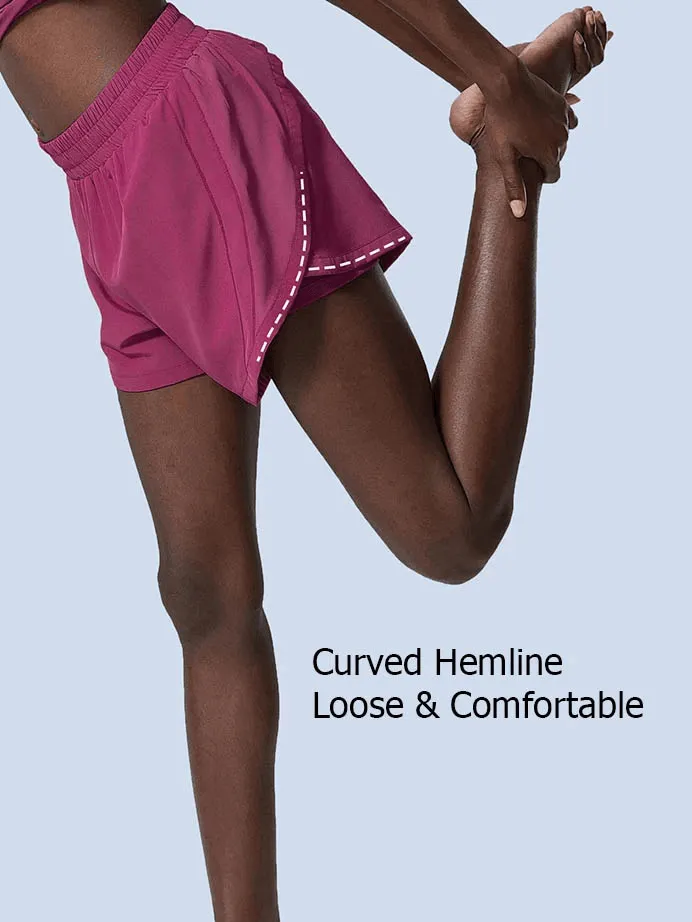Elastic Waist Shorts 2 In 1 for Active Wear - SF2228
