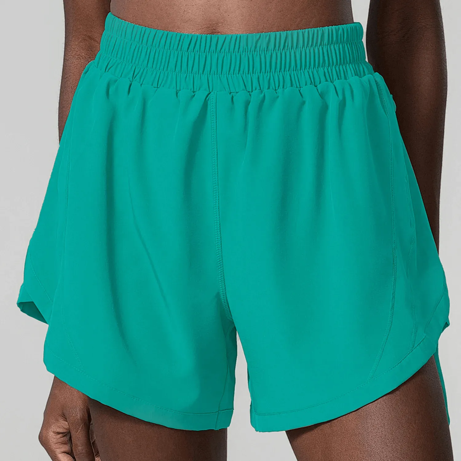 Elastic Waist Shorts 2 In 1 for Active Wear - SF2228