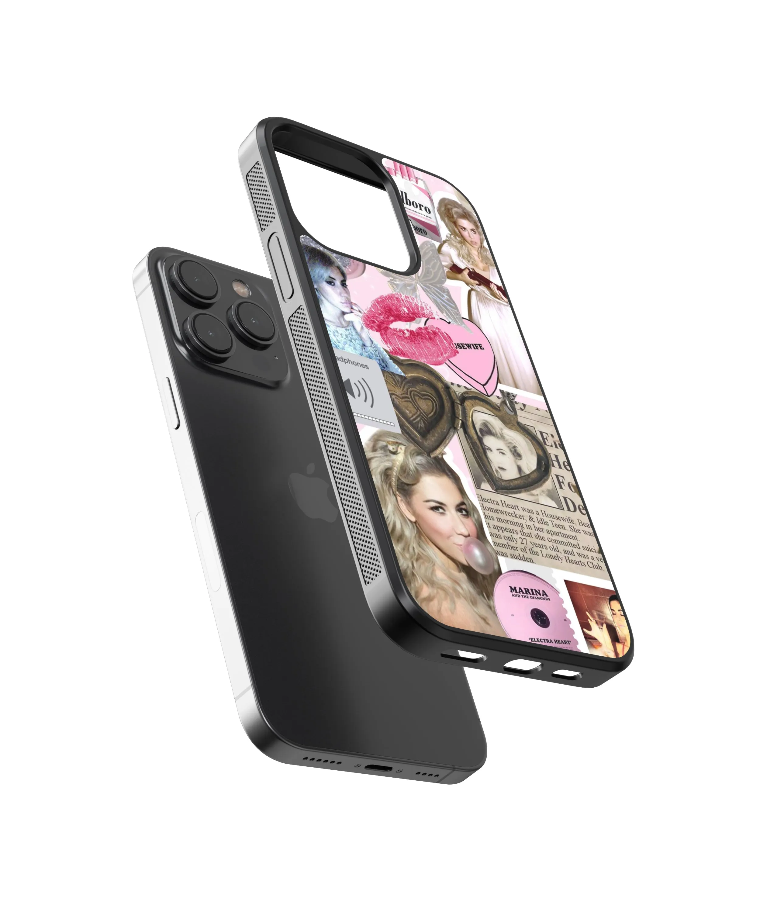 Electra Heart Spotify Glass Phone Case Cover