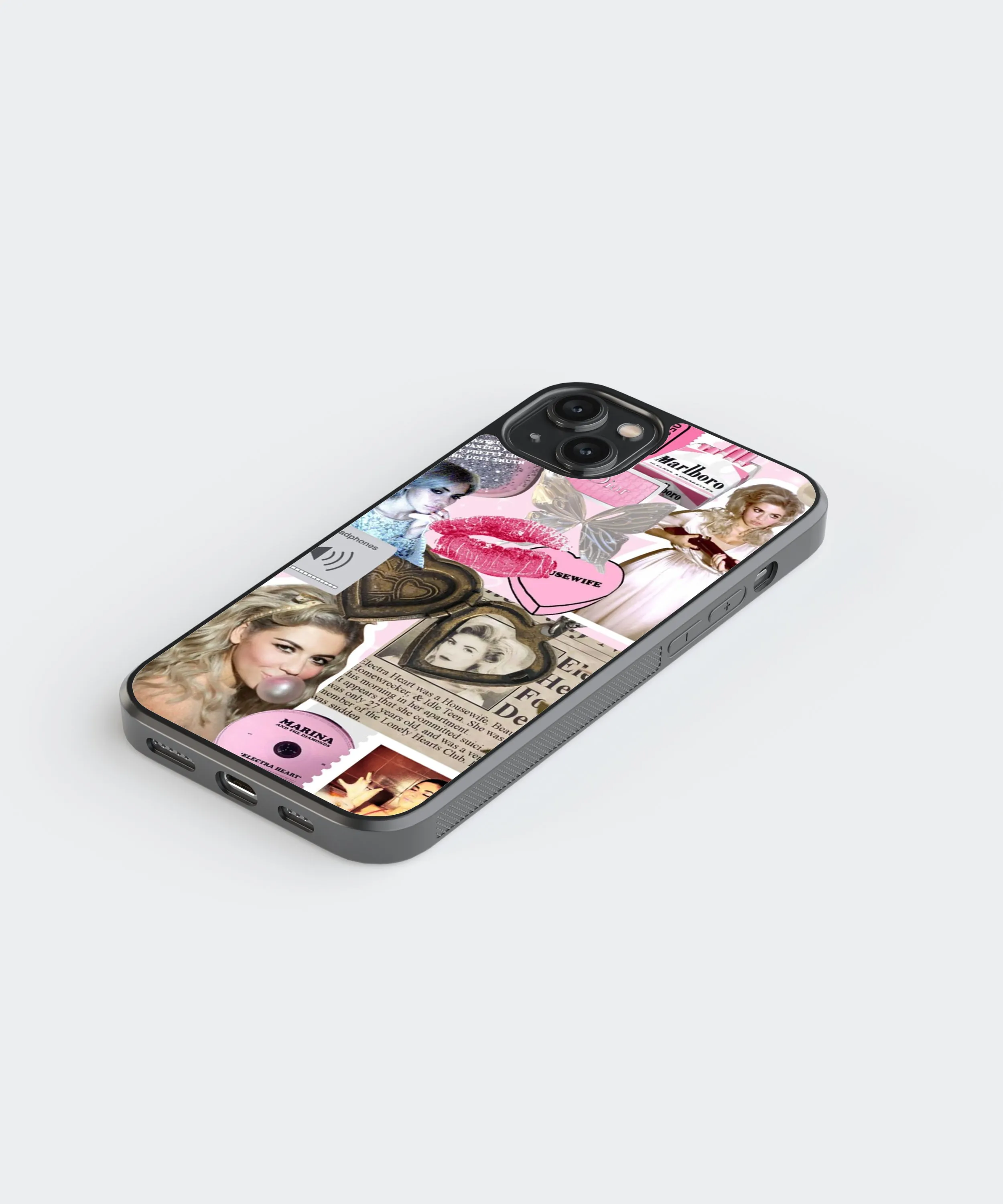 Electra Heart Spotify Glass Phone Case Cover