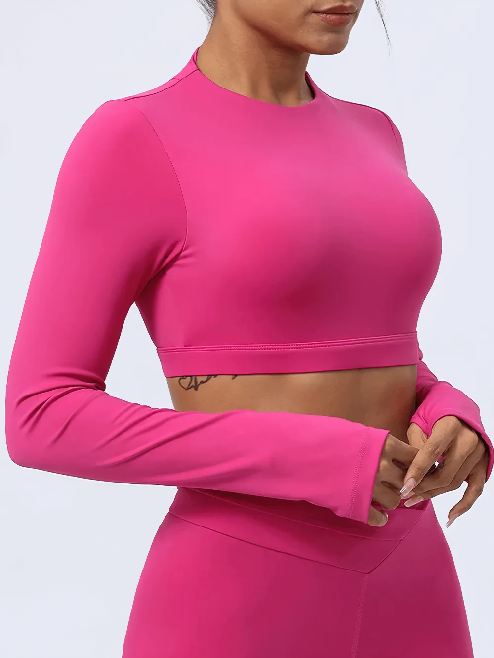 Elegant Women's Cut-Out Back Yoga Top - SF2104