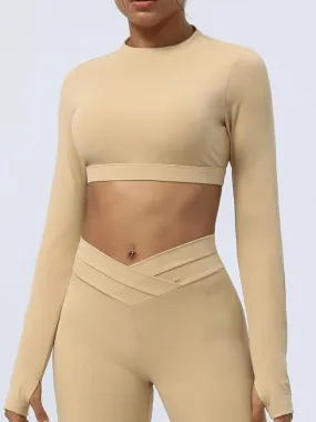 Elegant Women's Cut-Out Back Yoga Top - SF2104