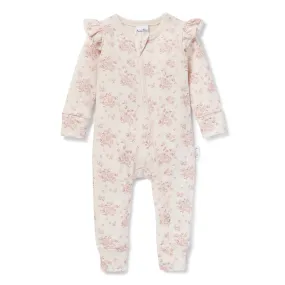 Emmy Floral Zip Romper