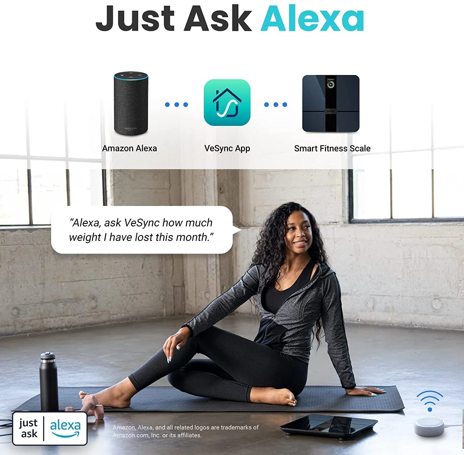 Etekcity Apex Smart WiFi Body Fat Scale, Digital Bluetooth Bathroom Scale for Body Weight, BMI, Heart Rate, Water Weight, with Pregnancy & Baby Mode,
