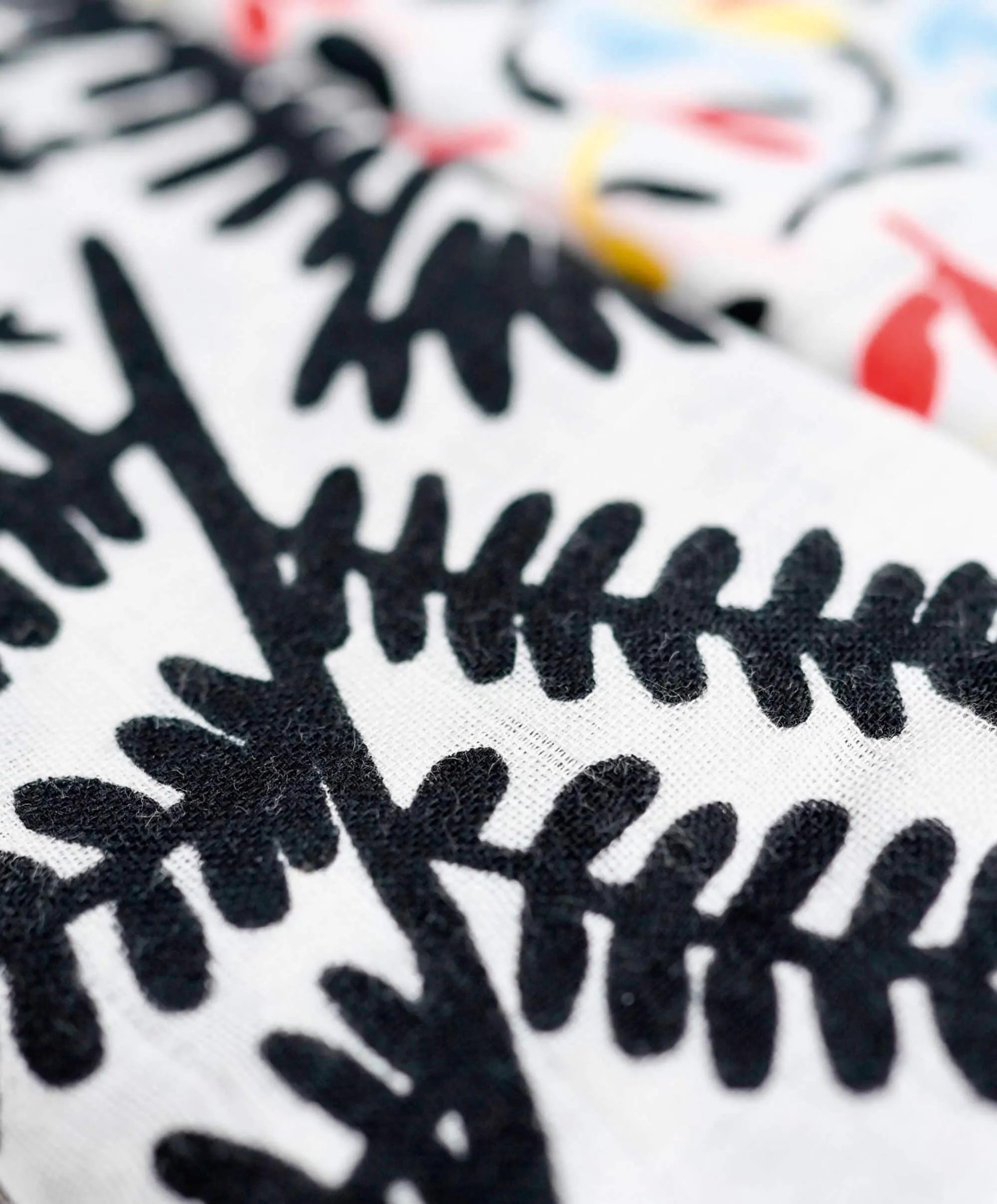 Etta Loves 2 Pack Muslins - Plant Print