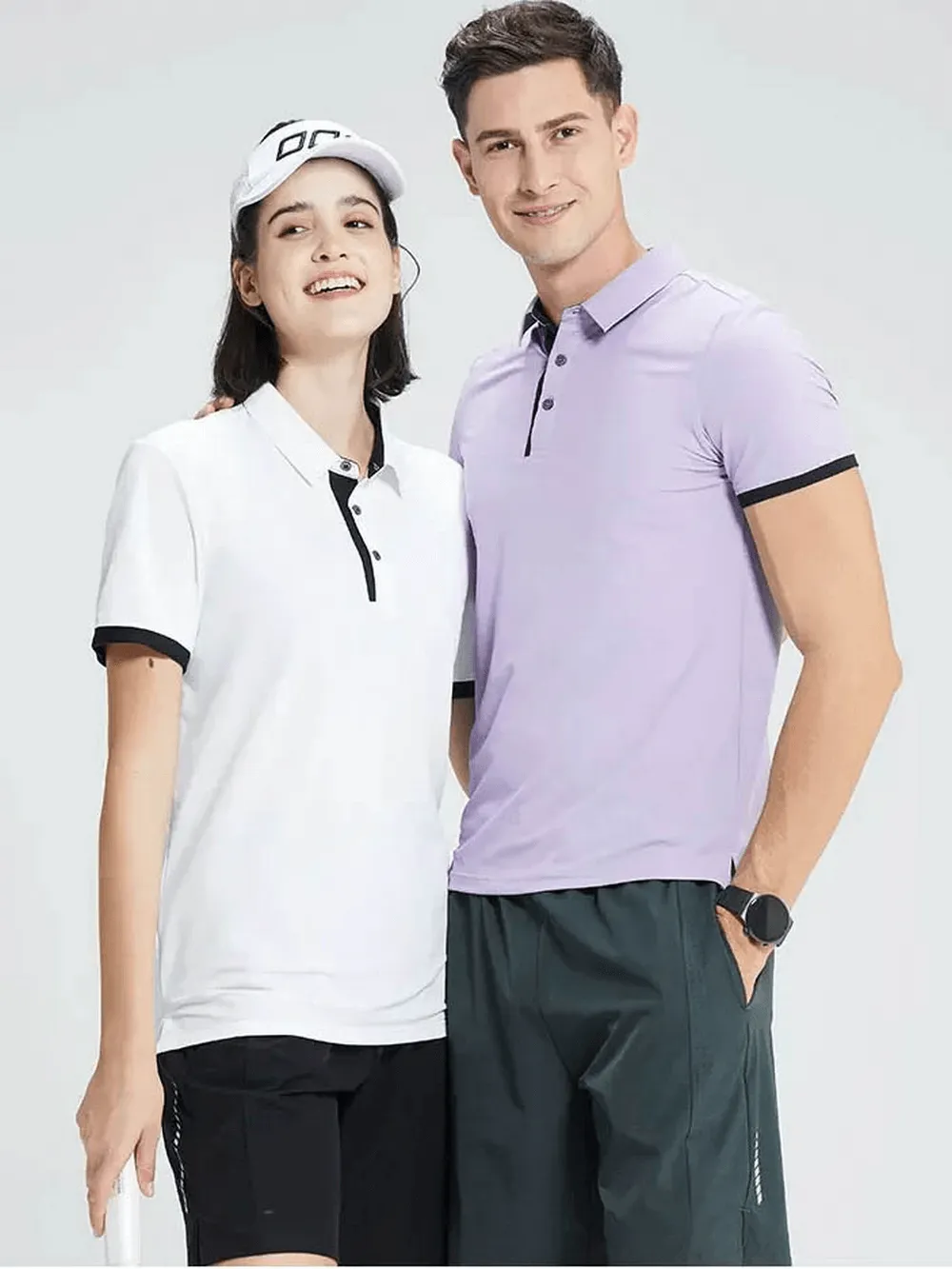 Fitness Polo T-Shirt in Multiple Colors for Men - SF2202