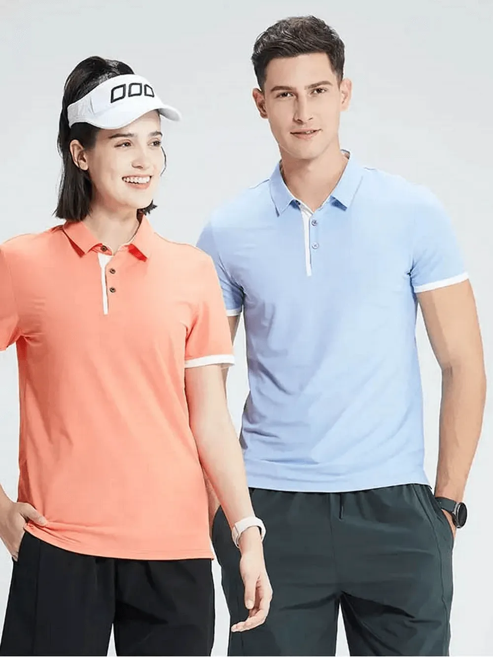 Fitness Polo T-Shirt in Multiple Colors for Men - SF2202