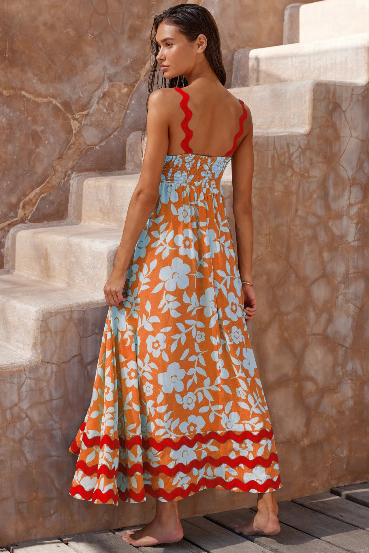 Floral Bohemia Maxi Dress