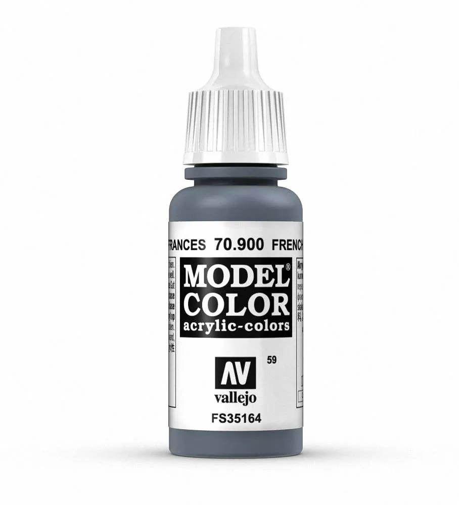 French Mirage Blue 17ml - Model Colour