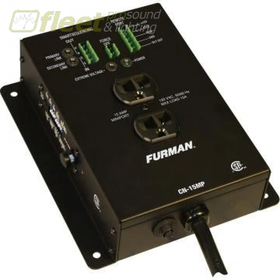 Furman CN-15MP 120V/15A Miniport Smart Sequencer with IP Control