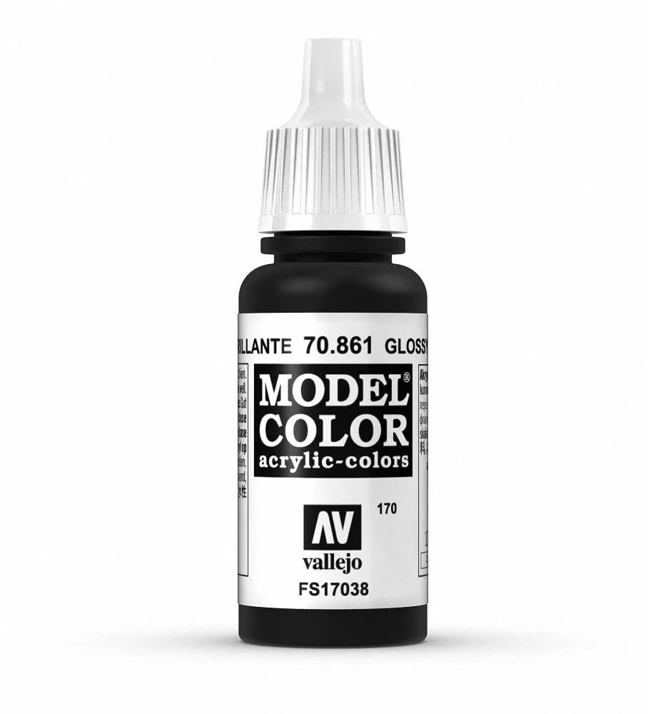 Gloss Black 17ml - Model Colour