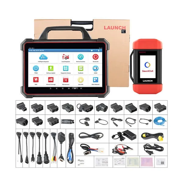 GT-Launch X431 PAD VII -25  Service Functions, TPMS Service & 8 Extended Modules - 2 Years Software Updates