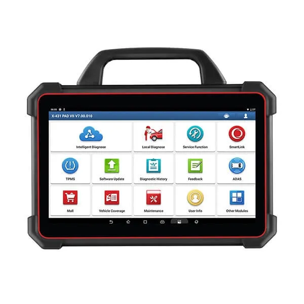 GT-Launch X431 PAD VII -25  Service Functions, TPMS Service & 8 Extended Modules - 2 Years Software Updates
