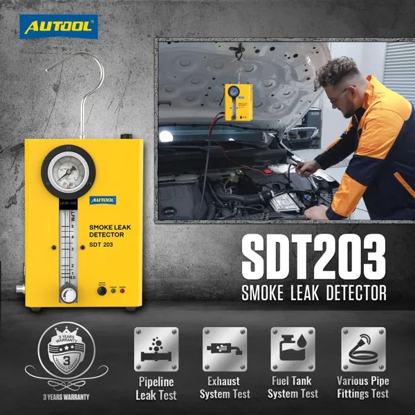 GT-SDT203 - AUTOOL Car Smoke Leak Detector