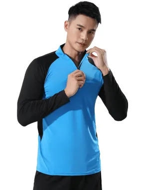 Half-Zip Athletic Colorblock Fit Training Top - SF2076