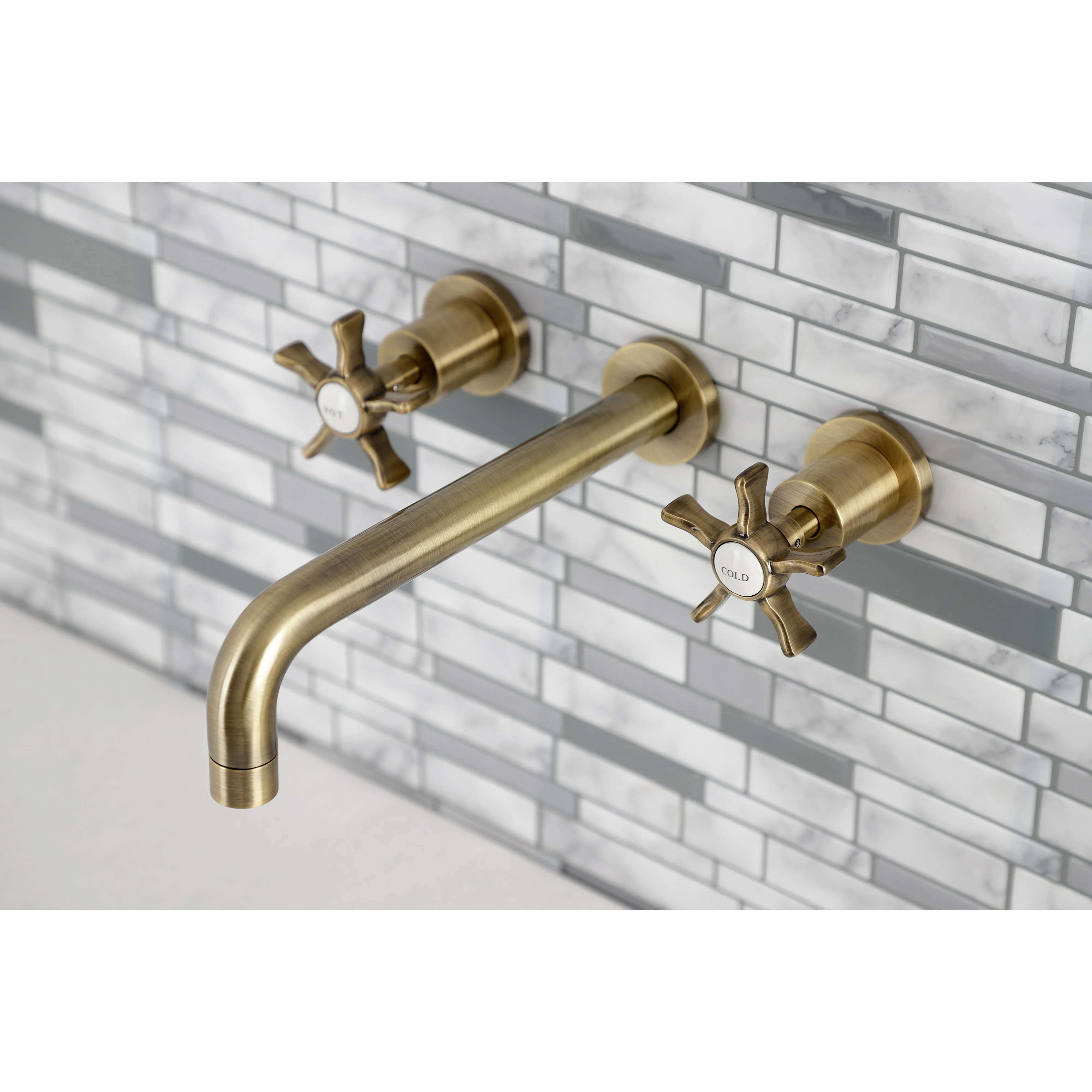 Hamilton Two-Handle Wall Mount Tub Faucet