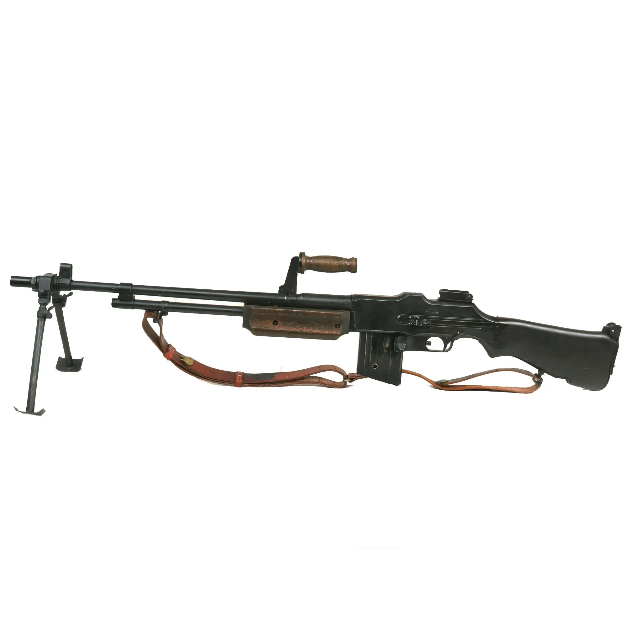 High End BAR Browning M1918A2 Replica Non-Firing Display Gun with Leather Sling
