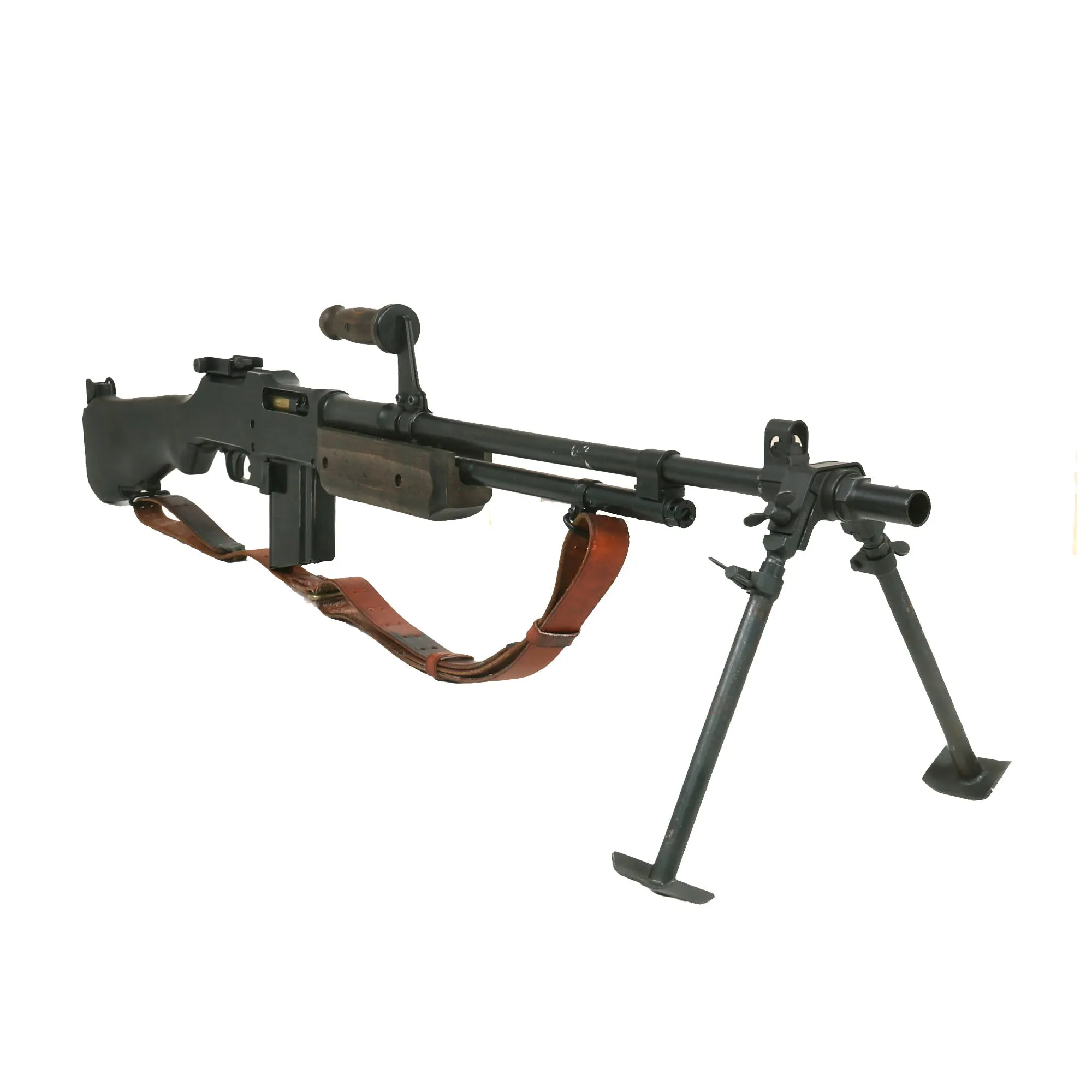 High End BAR Browning M1918A2 Replica Non-Firing Display Gun with Leather Sling