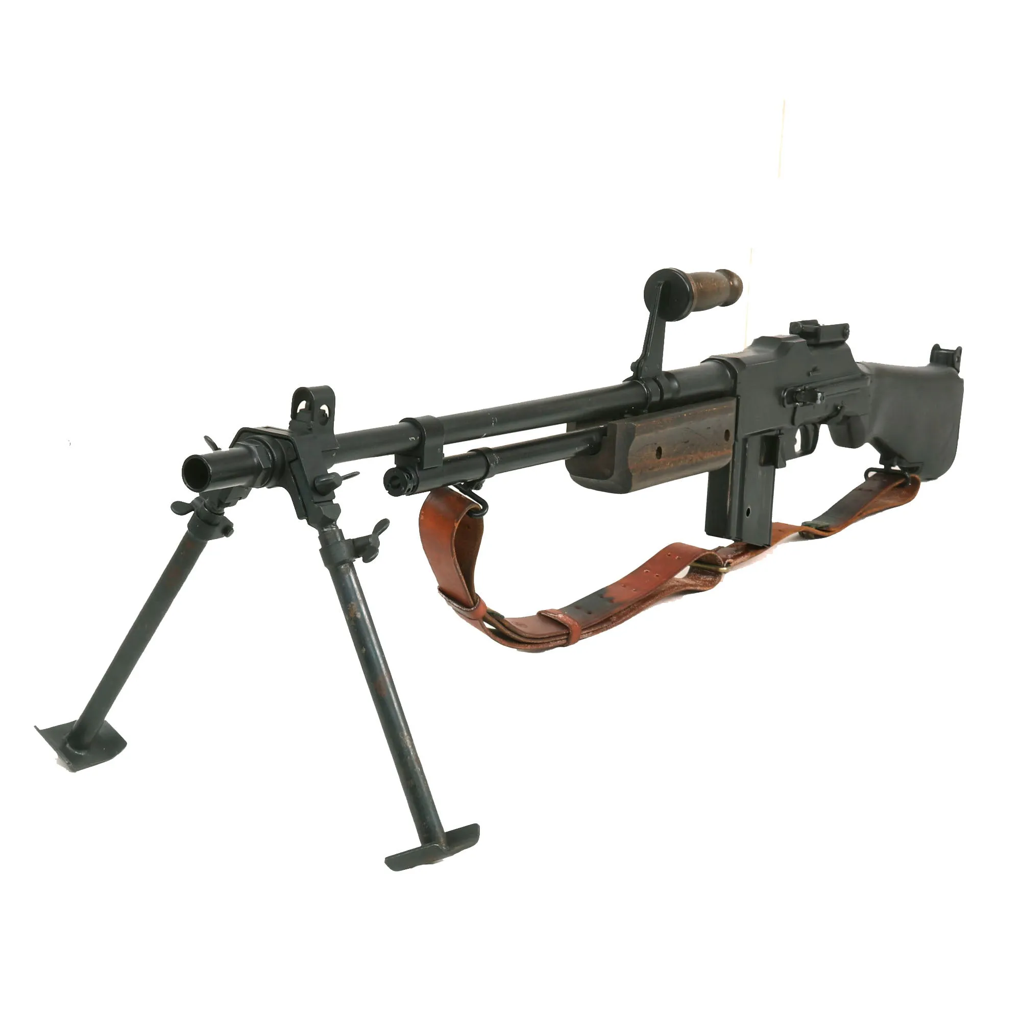 High End BAR Browning M1918A2 Replica Non-Firing Display Gun with Leather Sling