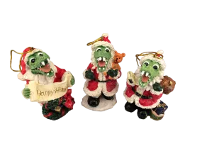Holiday Cheer Alligator Ornaments