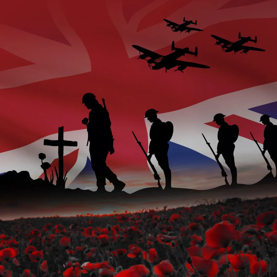 Honour Our Armed Forces - Armed Forces Day 2024 V1 (Red) - Tech Polo
