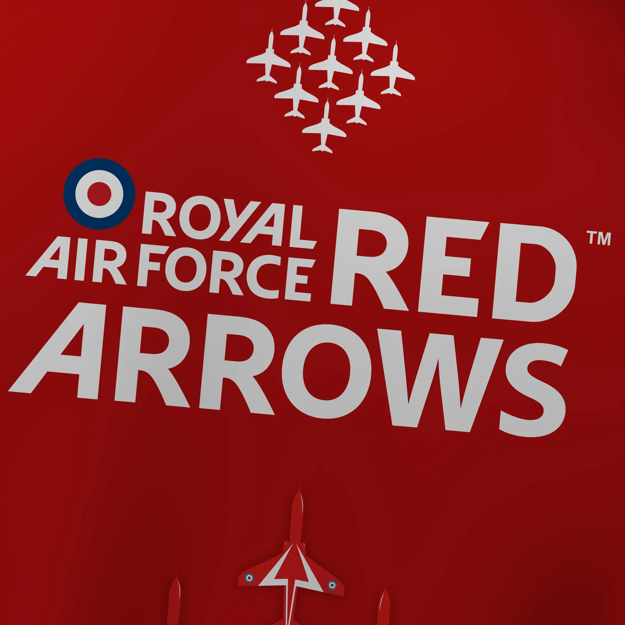 Honour Our Armed Forces - Red Arrows  (Arrowhead) - Tech Polo