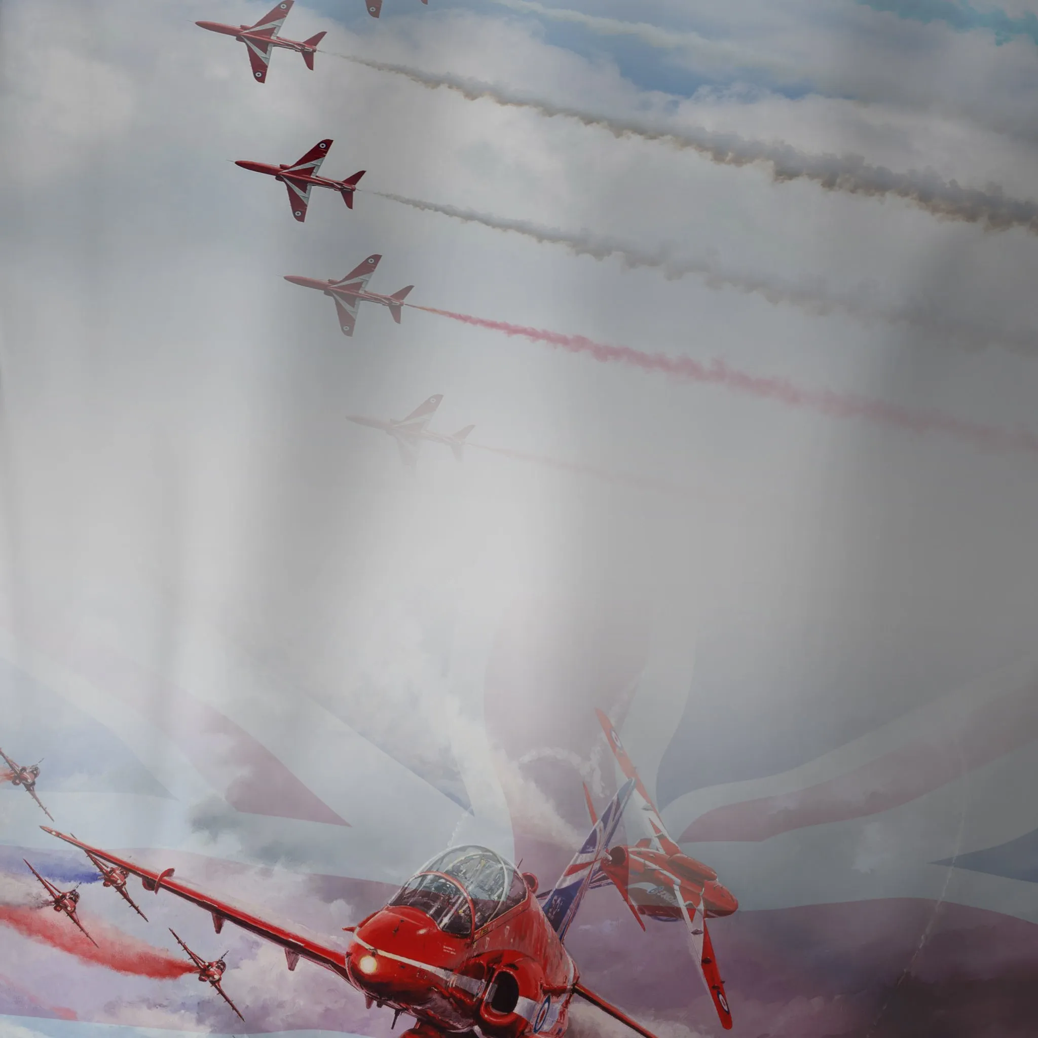 Honour Our Armed Forces - Red Arrows  (Diamond Season) - Tech Polo