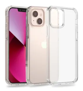 Ice Crystal Matte Series Anti- Fingerprint Frosted Transparent Military Grade [TPU PC] Back Cover Case for Apple iPhone 13, 6.1 inch, Matte Transparent