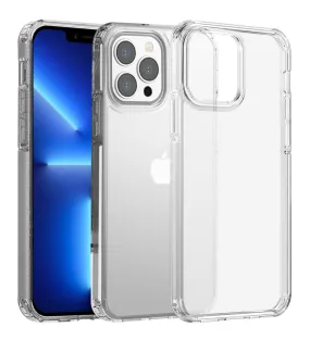 Ice Crystal Matte Series Anti- Fingerprint Frosted Transparent Military Grade [TPU PC] Back Cover Case for Apple iPhone 13 Pro, 6.1 inch, Matte Transparent