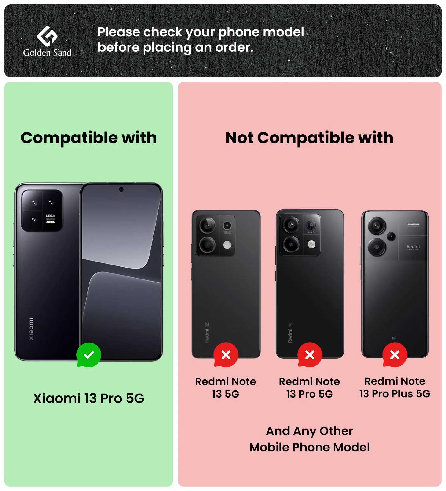 Ice Crystal Series Hybrid Transparent PC Military Grade TPU Back Cover for Xiaomi 13 Pro 5G, 6.73 inch, Crystal Clear