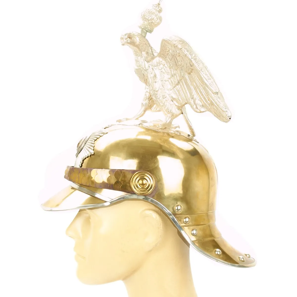 Imperial Russian 19th Century Double Headed Eagle Helmet