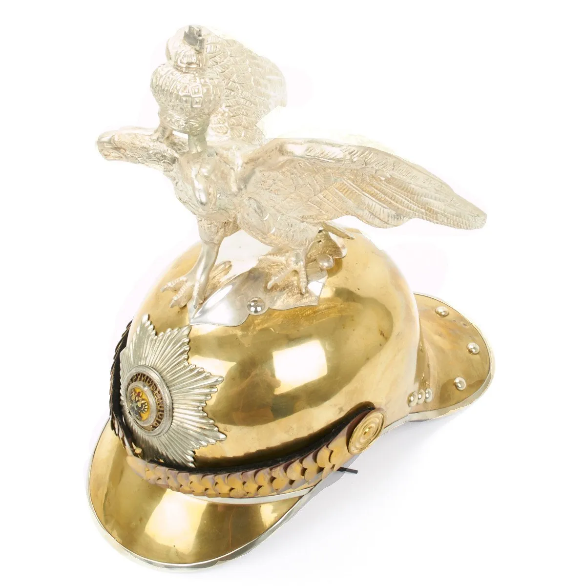 Imperial Russian 19th Century Double Headed Eagle Helmet