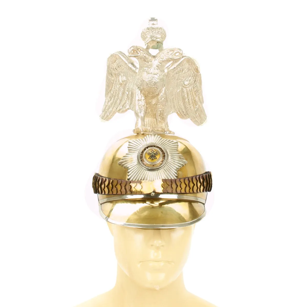 Imperial Russian 19th Century Double Headed Eagle Helmet