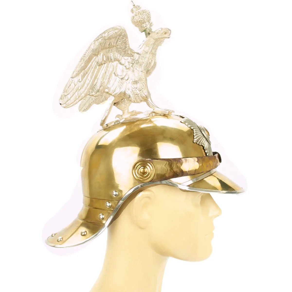 Imperial Russian 19th Century Double Headed Eagle Helmet