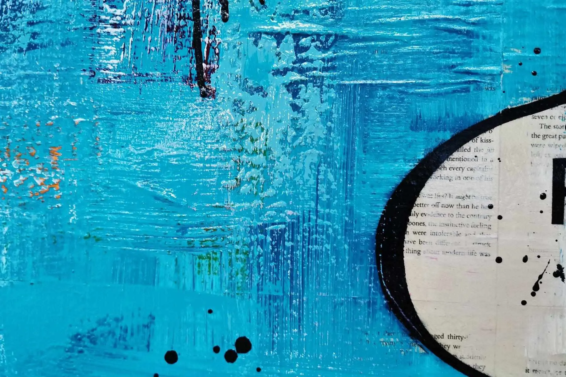 Jade Unfucker 140cm x 100cm Unfuck The World Urban Pop Book Club Painting (SOLD)
