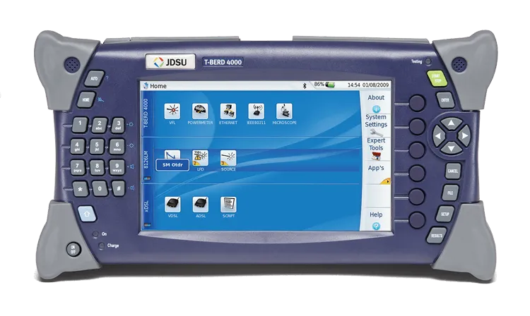 JDSU T-BERD 4000 HANDHELD FOR METRO AND ACCESS 1310/1550nm OTDR