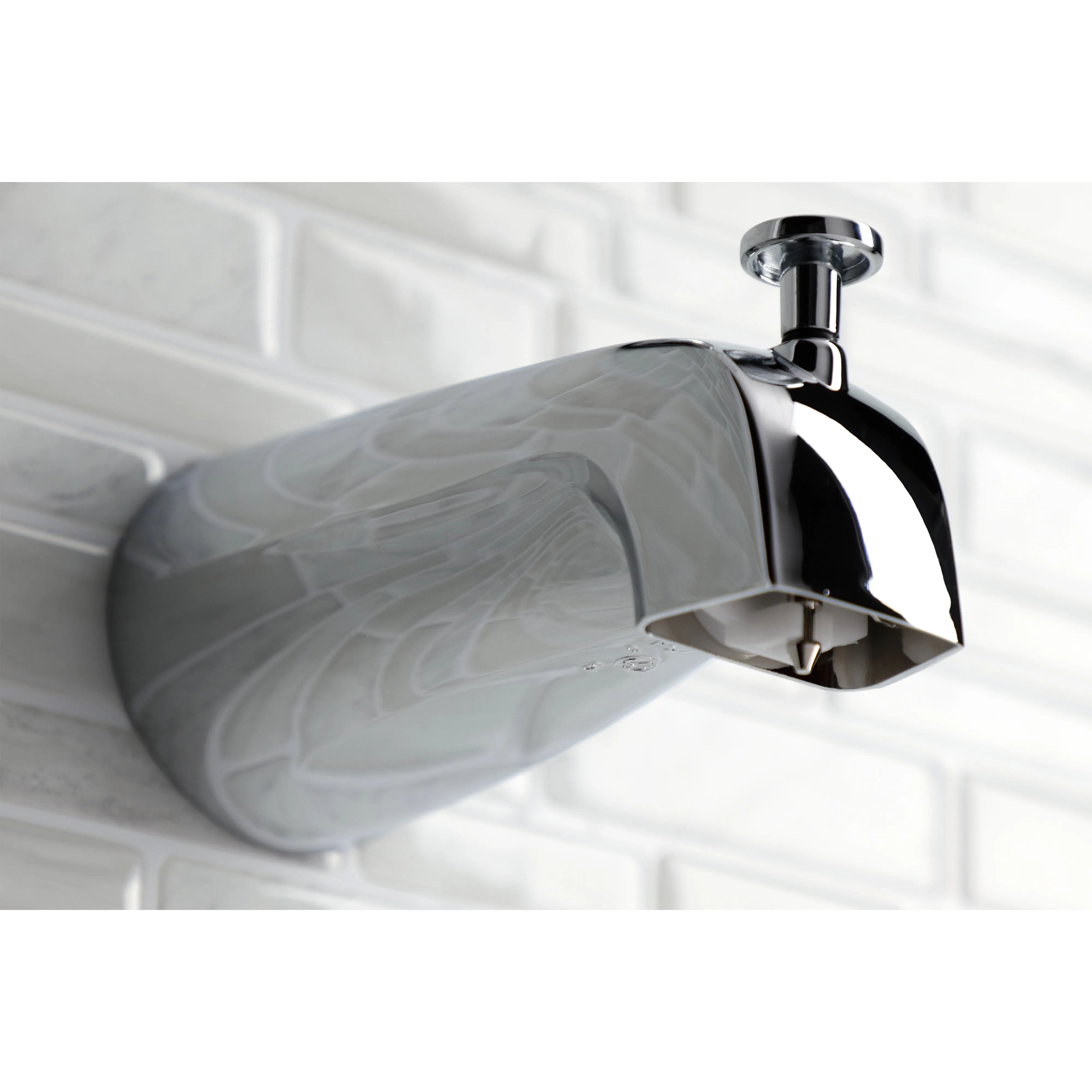 Kingston Brass 38108 Inch Zinc Tub Spout with Diverter