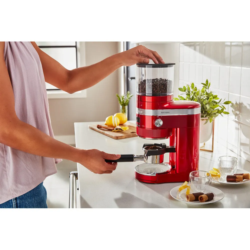 KitchenAid Artisan Espresso machine and Grinder Candy Apple