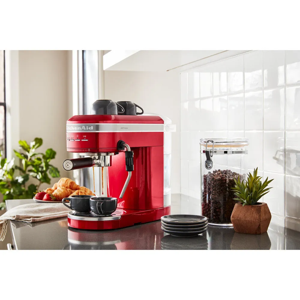 KitchenAid Artisan Espresso machine and Grinder Candy Apple