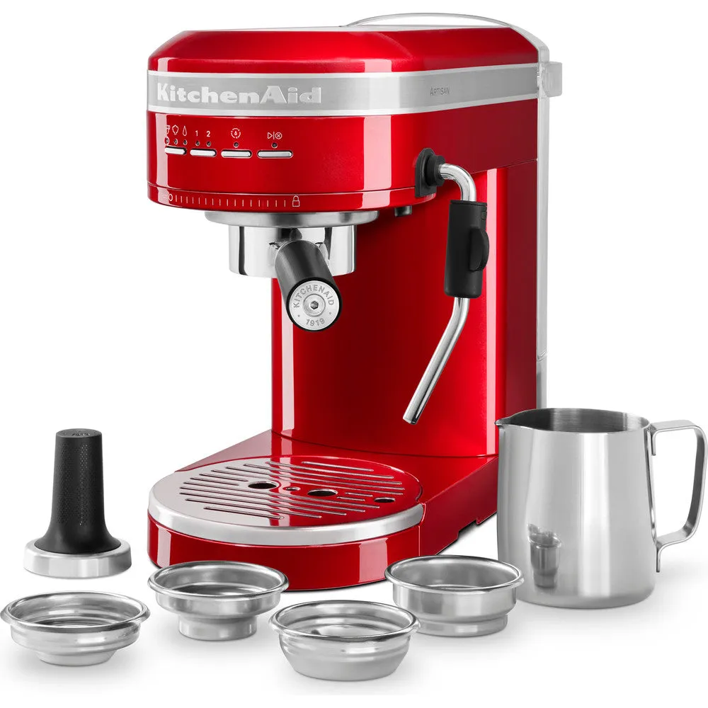 KitchenAid Artisan Espresso machine and Grinder Candy Apple