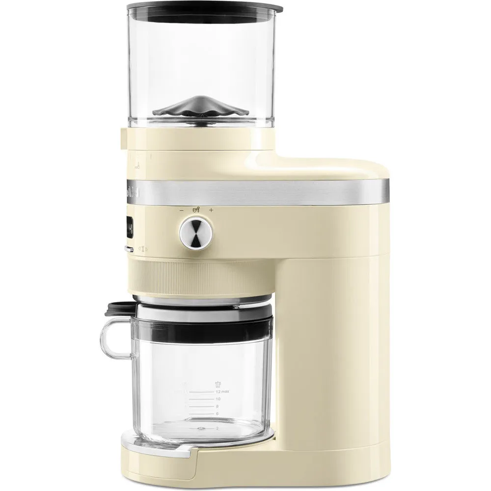 KitchenAid Artisan stainless steel Espresso machine and almond cream Grinder