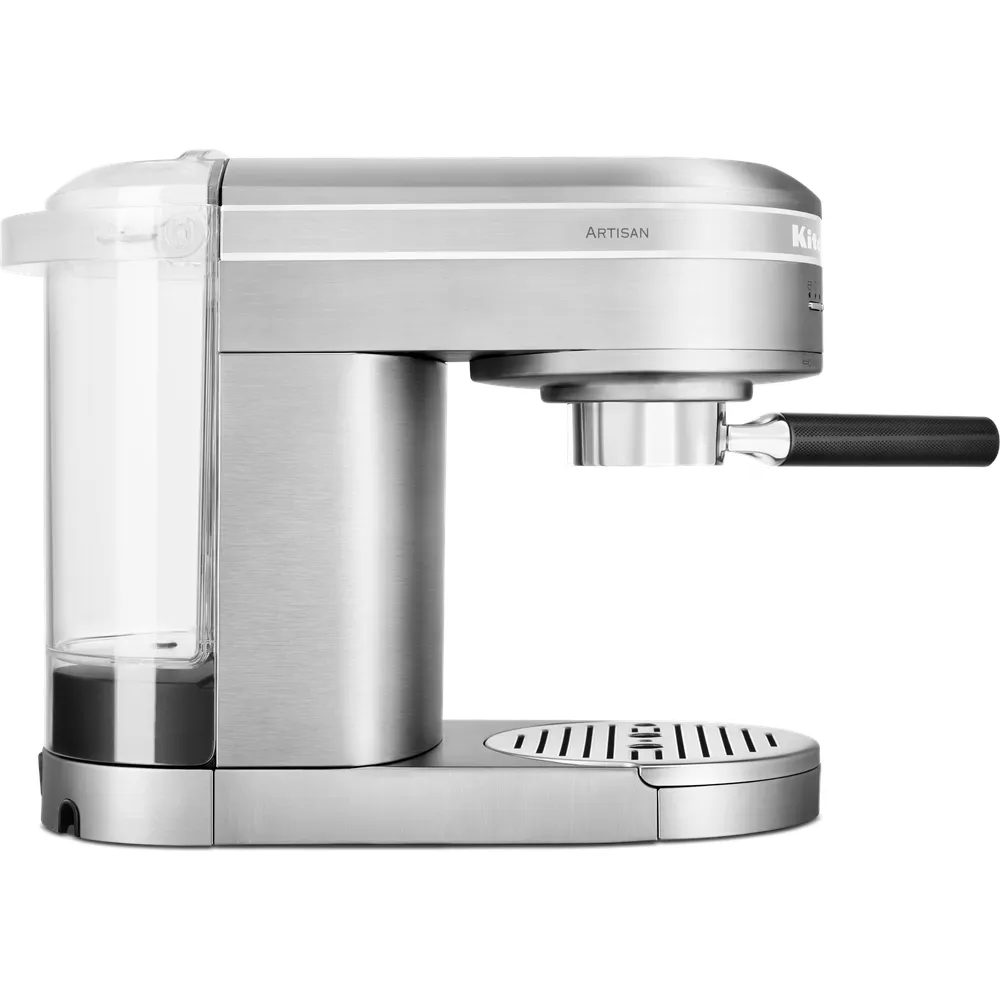 KitchenAid Artisan stainless steel Espresso machine and almond cream Grinder