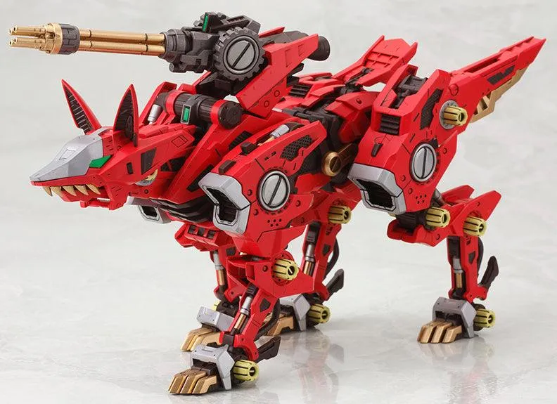 Kotobukiya Zoids 060 RZ-046 Fire Fox Marking Plus Ver. 1/72 Model Kit